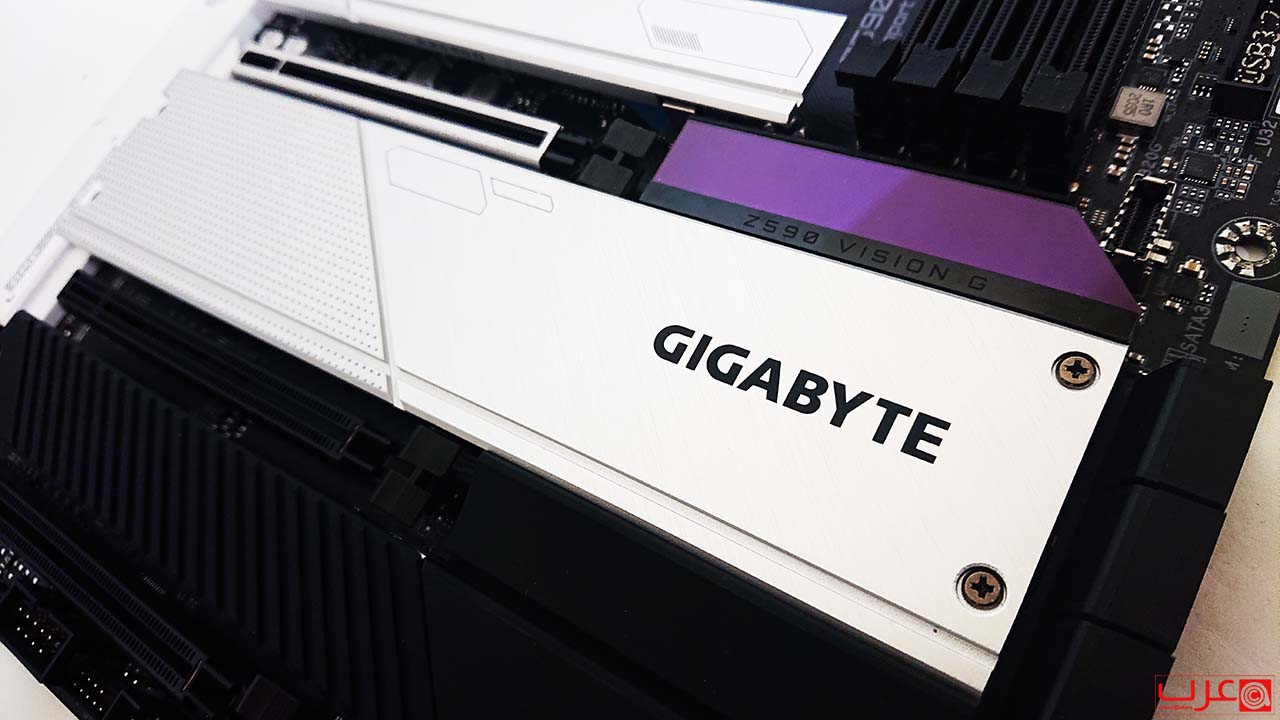 صورة مراجعة لوحة Gigabyte Z590 Vision G