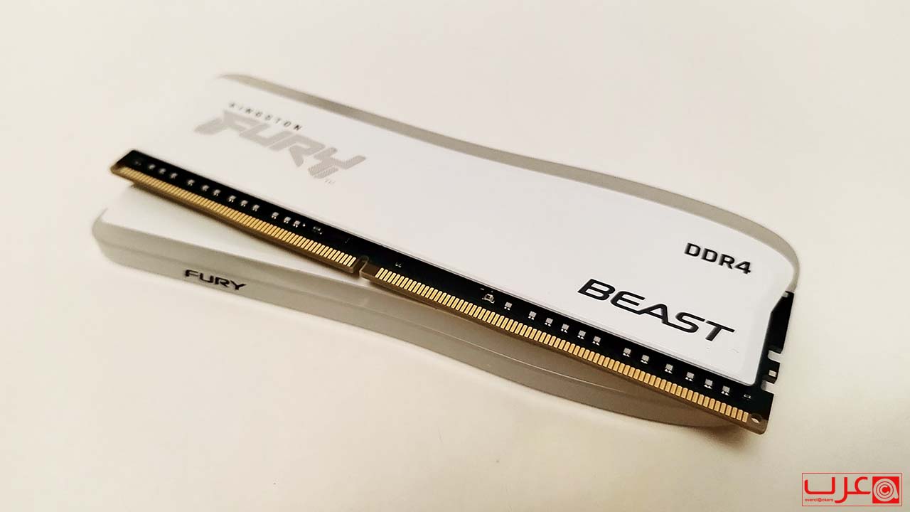 صورة مراجعة ذواكر Kingston Fury Beast DDR4 RGB Special Edition 3600MTs – عرب اوفركلوكرز