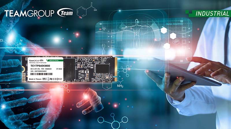 صورة شركة TEAMGROUP تطلق اول محرك PCIe Gen4 SSD للاستخدامات الطبية – عرب اوفركلوكرز