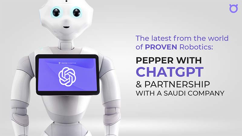 صورة شركة Proven Robotics تدمج ChatGPT في روبوت Pepper